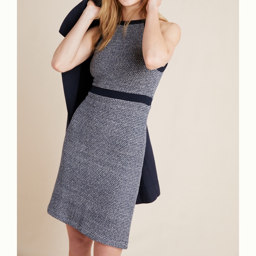 Anthropologie Dolan Left Coast Literatus Knit Dres
